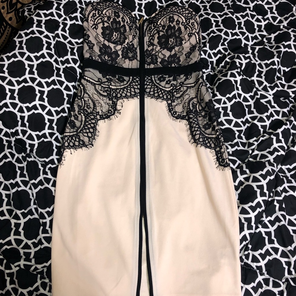 Strapless dress
